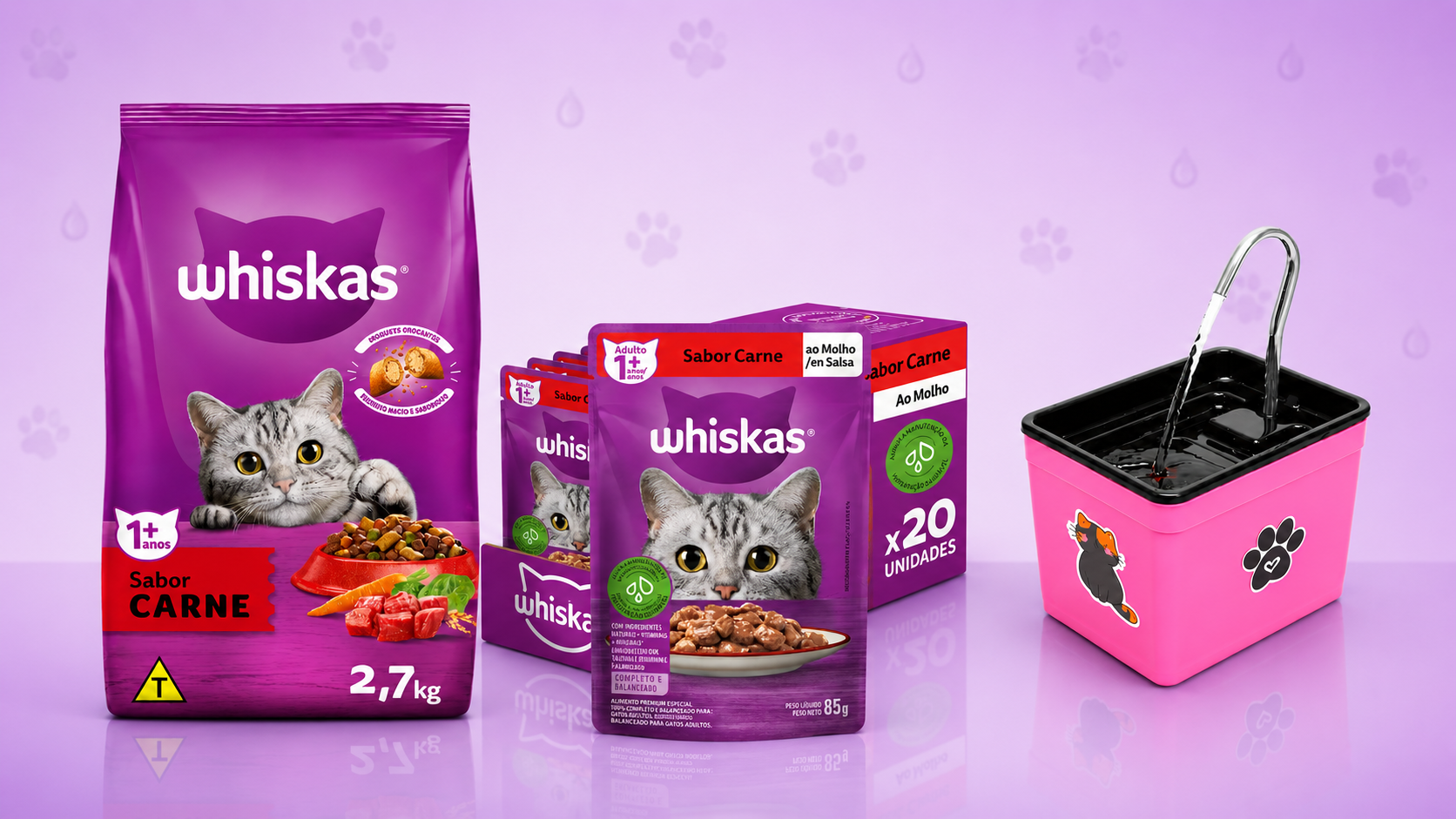 Ração úmida vs seca para gatos 2026 — comparativo completo