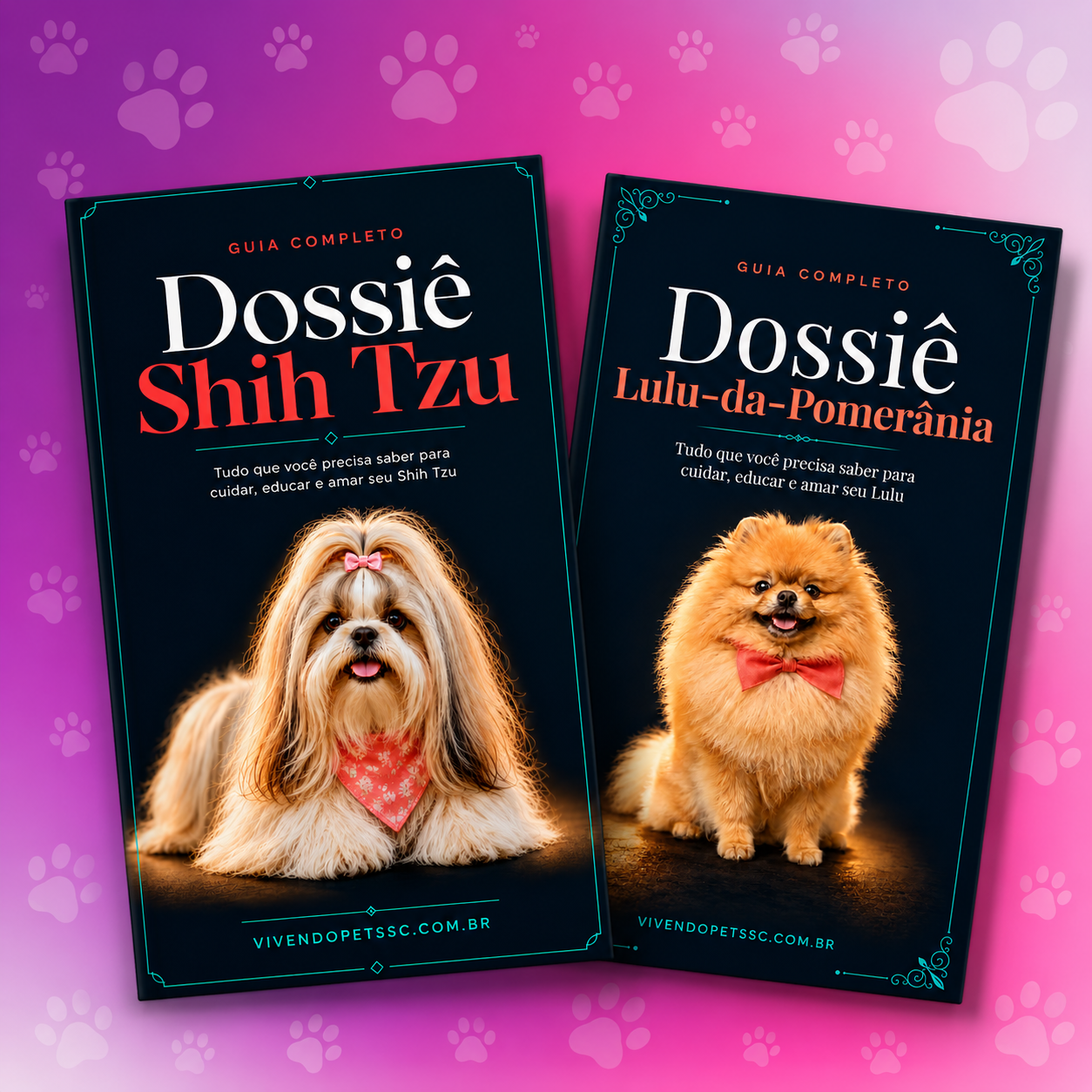 Dossiês de Raças — Cachorros · Vivendo Pets SC