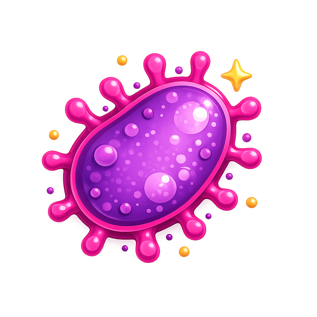 Ícone contaminação microbiológica