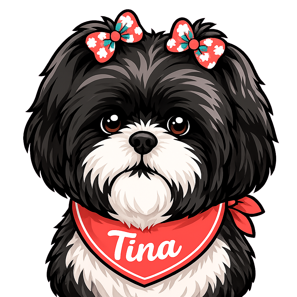 Tina, mascote Vivendo Pets SC